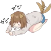 Dog girls sticker :: @line_stickers 11