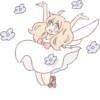 An angel of a girl :: @line_stickers 6