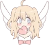 An angel of a girl :: @line_stickers 9