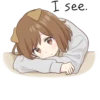 Dog girls sticker ENG :: @line_stickers 11