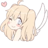 An angel of a girl :: @line_stickers 19