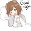 Dog girls sticker ENG :: @line_stickers 29