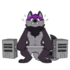 Monster Dog Stickers by Pulex 15