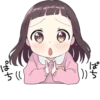 A little girl Sticker (Menhera-chan Style) :: @line_stickers 8
