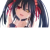 tokisaki kurumi @animestickerchannel 11