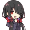 tokisaki kurumi @animestickerchannel 16