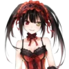 tokisaki kurumi @animestickerchannel 18