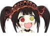 tokisaki kurumi @animestickerchannel 20