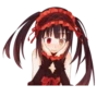 tokisaki kurumi @animestickerchannel 22