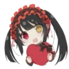 tokisaki kurumi @animestickerchannel 27