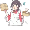 China Girl Sticker ENG :: @line_stickers 5