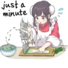 China Girl Sticker ENG :: @line_stickers 9
