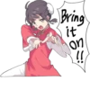 China Girl Sticker ENG :: @line_stickers 15