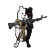 Monokuma Danganronpa stickers 17