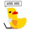 Duck attack stickers 6