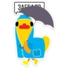 Duck attack stickers 17