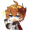 Genshin Impact Official Chibi Emotes • @keiriststicks 22