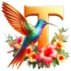 Hummingbird Alphabet 11