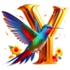 Hummingbird Alphabet 15