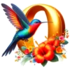 Hummingbird Alphabet 20