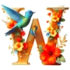Hummingbird Alphabet 22