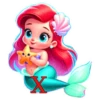 ABC LA SIRENITA NIÑA 30