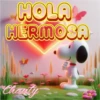 🧡🩷💛Snoopy corazones 🩶❤️💚 5