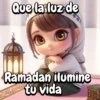 Ramadán  niña cute ✨️🙏 5