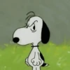 ♥️ Snoopy enojado 😡 6