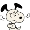 ♥️ Snoopy enojado 😡 7