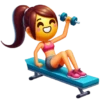 Emoji Olah raga & Gym 9