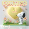 🧡🩷💛Snoopy corazones 🩶❤️💚 18
