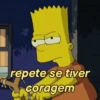 Bart Simpson reações 11