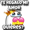 TE REGALO MI AMOR carols.zdio QUIERES?