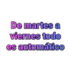 Martes a Viernes 5