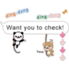 ding dong ding-dong Want you to check!