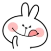 Spoiled Rabbit Facial Expression 5