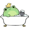 ROUND FROG FRIENDS 17
