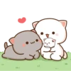 Peach Goma Cats 25