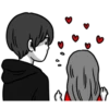Manga couple in love - Valentine's Day 5