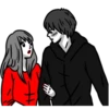 Manga couple in love - Valentine's Day 10
