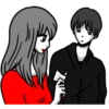 Manga couple in love - Valentine's Day 12