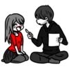 Manga couple in love - Valentine's Day 21