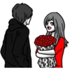 Manga couple in love - Valentine's Day 23