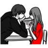 Manga couple in love - Valentine's Day 25