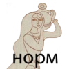 нор