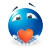Blue emojis :: @fStikBot 9