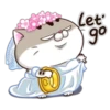 Fat Cat Ami @StickersCloud 5