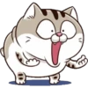 Fat Cat Ami @StickersCloud 6