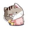 Fat Cat Ami @StickersCloud 7